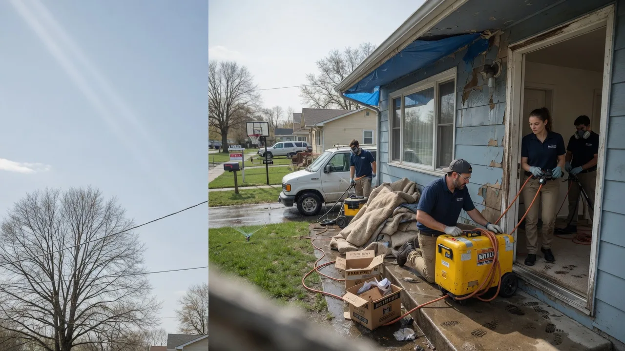 Basement Flood Cleanup in Pompeii, MI near me